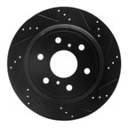Dynamite Friction 633-48053R Disc Brake Rotor - Rear Right - view 1