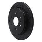 Dynamite Friction 633-48055L Disc Brake Rotor - Rear Left - view 2