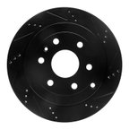 Dynamite Friction 633-48055R Disc Brake Rotor - Rear Right - view 1