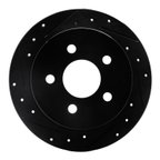 Dynamite Friction 633-52012L Disc Brake Rotor - Rear Left - view 1