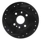 Dynamite Friction 633-54003L Disc Brake Rotor - Rear Left - view 1