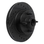 Dynamite Friction 633-54015R Disc Brake Rotor - Front Right - view 2