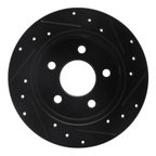 Dynamite Friction 633-54034L Disc Brake Rotor - Rear Left - view 5