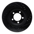 Dynamic Friction 633-54042L Disc Brake Rotor - Front Left - view 5