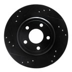Dynamite Friction 633-54046L Disc Brake Rotor - Rear Left - view 1