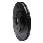 Dynamite Friction 633-54057R Disc Brake Rotor - Front Right - view 2