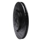 Dynamite Friction 633-54065R Disc Brake Rotor - Front Right - view 2