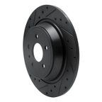 Dynamic Friction 633-54072L Disc Brake Rotor - Rear Left - view 2