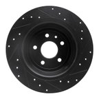 Dynamic Friction 633-54072L Disc Brake Rotor - Rear Left - view 5