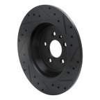 Dynamic Friction 633-54072L Disc Brake Rotor - Rear Left - view 4