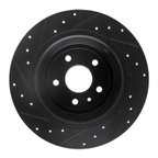 Dynamic Friction 633-54072R Disc Brake Rotor - Rear Right - view 5