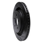 Dynamite Friction 633-54074R Disc Brake Rotor - Rear Right - view 2