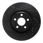 Dynamic Friction 633-54095L Disc Brake Rotor - Front Left - view 1