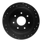 Dynamite Friction 633-54151L Disc Brake Rotor - Rear Left - view 5