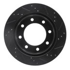 Dynamite Friction 633-54161L Disc Brake Rotor - Rear Left - view 5