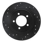 Dynamite Friction 633-54178L Disc Brake Rotor - Rear Left - view 1