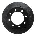 Dynamite Friction 633-54196L Disc Brake Rotor - Front Left - view 1