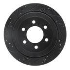 Dynamite Friction 633-54205L Disc Brake Rotor - Rear Left - view 1