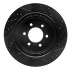 Dynamite Friction 633-54220L Disc Brake Rotor - Rear Left - view 5
