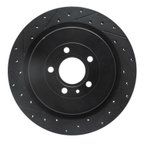 Dynamite Friction 633-54260L Disc Brake Rotor - Rear Left - view 1