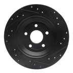 Dynamite Friction 633-54262L Disc Brake Rotor - Rear Left - view 5