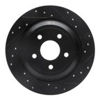 Dynamite Friction 633-54262R Disc Brake Rotor - Rear Right - view 1