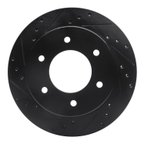 Dynamite Friction 633-54276L Disc Brake Rotor - Rear Left - view 1