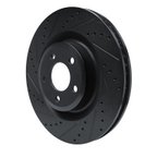 Dynamic Friction 633-54279L Disc Brake Rotor - Front Left - view 2