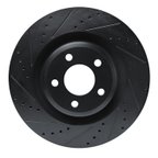 Dynamic Friction 633-54279L Disc Brake Rotor - Front Left - view 1