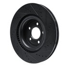 Dynamic Friction 633-54279L Disc Brake Rotor - Front Left - view 4