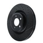 Dynamic Friction 633-54279R Disc Brake Rotor - Front Right - view 2