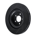 Dynamic Friction 633-54279R Disc Brake Rotor - Front Right - view 4