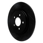 Dynamic Friction 633-54280L Disc Brake Rotor - Rear Left - view 2