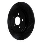 Dynamic Friction 633-54280R Disc Brake Rotor - Rear Right - view 2