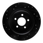 Dynamic Friction 633-54280R Disc Brake Rotor - Rear Right - view 5