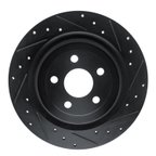 Dynamic Friction 633-54282R Disc Brake Rotor - Rear Right - view 1