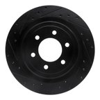 Dynamite Friction 633-54288L Disc Brake Rotor - Rear Left - view 1