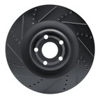 Dynamic Friction 633-54295L Disc Brake Rotor - Front Left - view 1