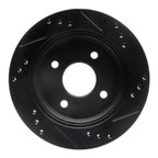 Dynamic Friction 633-56014L Disc Brake Rotor - Rear Left - view 5