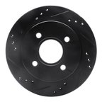 Dynamic Friction 633-56014L Disc Brake Rotor - Rear Left - view 1