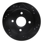 Dynamic Friction 633-56014R Disc Brake Rotor - Rear Right - view 1