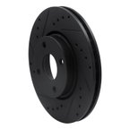 Dynamic Friction 633-56017L Disc Brake Rotor - Front Left - view 2