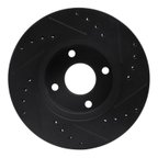 Dynamic Friction 633-56017L Disc Brake Rotor - Front Left - view 5