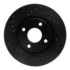 Dynamic Friction 633-56017L Disc Brake Rotor - Front Left - view 1