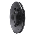 Dynamic Friction 633-56017R Disc Brake Rotor - Front Right - view 2