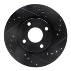 Dynamic Friction 633-56017R Disc Brake Rotor - Front Right - view 1