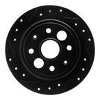 Dynamite Friction 633-58000L Disc Brake Rotor - Rear Left - view 1