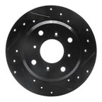 Dynamite Friction 633-58002R Disc Brake Rotor - Rear Right - view 1