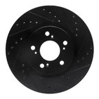 Dynamite Friction 633-58021R Disc Brake Rotor - Front Right - view 1