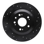 Dynamite Friction 633-58023R Disc Brake Rotor - Rear Right - view 1